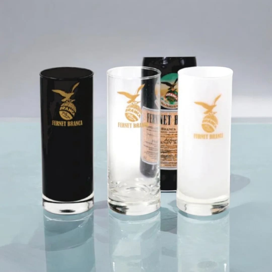 Copa de Fernet ✔️Blanca⚪️Negra⚫️Transparente◻️Altura 17,8 cm #Fernet #CopasdeCristal